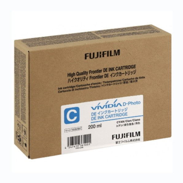 Fuji 16562907 Dry Lab cartuccia Cyan 200ML DE100 Fuji 16562907 Dry Lab cartuccia Cyan 200ML DE100